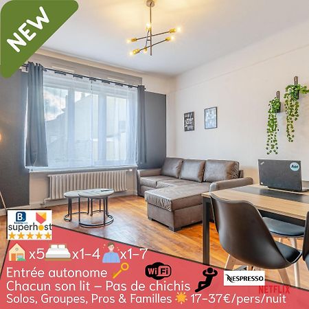 Studio & Appts - 1 A 4 Lits, 1 To 4 Beds - 1 A 7 Pers, 1 To 7 Pax - Confort, Flexibilite Hayange エクステリア 写真