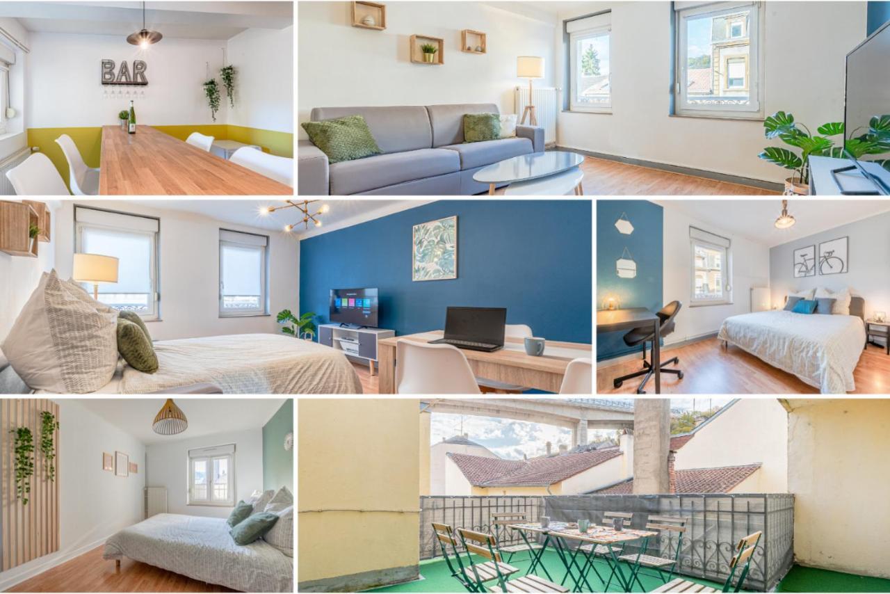Studio & Appts - 1 A 4 Lits, 1 To 4 Beds - 1 A 7 Pers, 1 To 7 Pax - Confort, Flexibilite Hayange エクステリア 写真